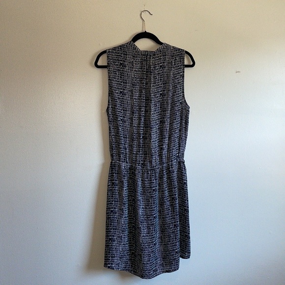 Hilary Radley Sleeveless A-Line Drawstring Summer Sun Dress - Picture 2 of 5